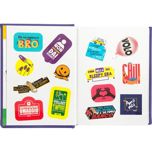 Immagine di AGENDA 16M MINI MESH VIOLA SPECIAL COMIX