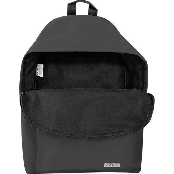 Immagine di ZAINO AMERICANO MONOCOLORE NERO COMIX
