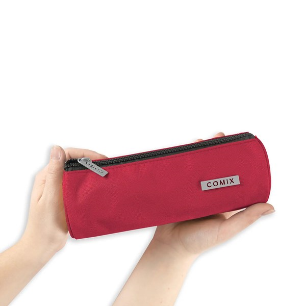 Immagine di Astuccio Tombolino Monocolore Borgogna Comix