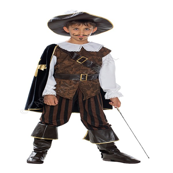 Immagine di Costume D'Artagnan Bambino 5/6 Anni