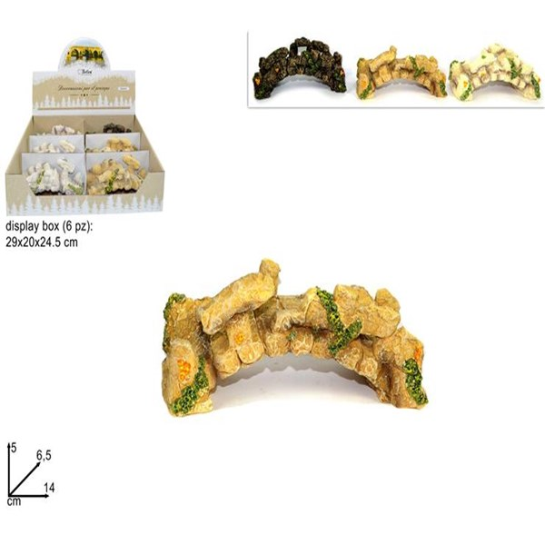 Immagine di Ponticello in pietra 3col. Cm 5 p842-577