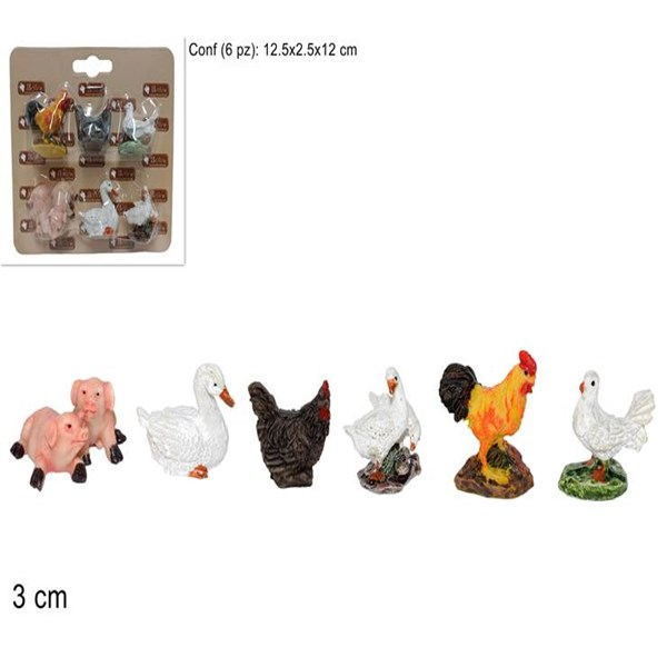 Immagine di Animali cortil.6 model. Grand. 3cmhl97897a